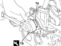 Engine oil pump - r+r with power unit removed