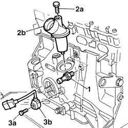 COMPONENTS TRANSFER for half-finished engine