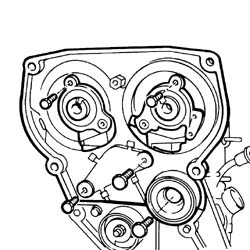 COMPONENTS TRANSFER for lighter engine