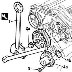 Water pump - r + r with engine removed
