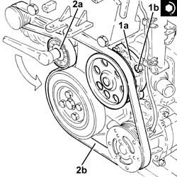 Water pump - r + r with engine removed