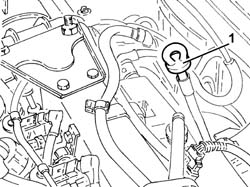 Engine oil check level and top up