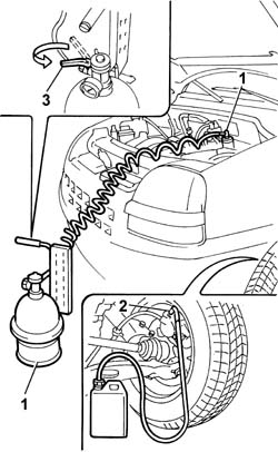 Hydraulic brake system bleed air
