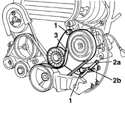 Engine - position on stand and remove