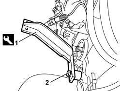 Engine - position on stand and remove