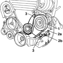 Engine - position on stand and remove