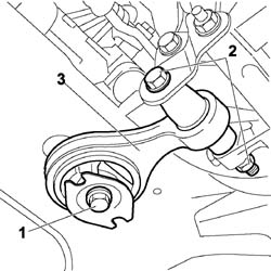 Power unit lower reaction link r r