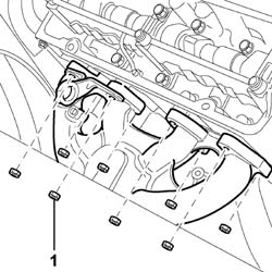 Cylinder head - r + r and replace gasket