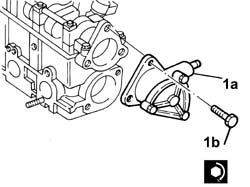 Single cylinder head, removed - overhaul