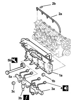 Single cylinder head, removed - overhaul