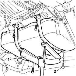 Fuel tank - r + r and decant fuel