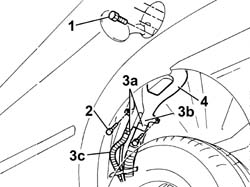 Fuel filler pipe - rigid section - r r