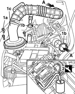 Front fuel delivery line - r r