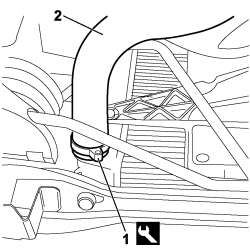 Front fuel delivery line - r r