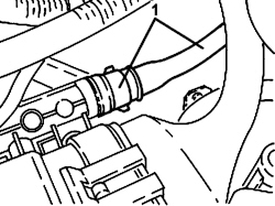 Front fuel delivery line - r r