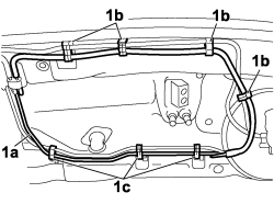 Front fuel delivery line - r r