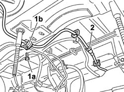 Intermediate fuel delivery hose r r