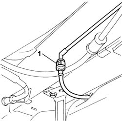 Rear fuel delivery line - r r