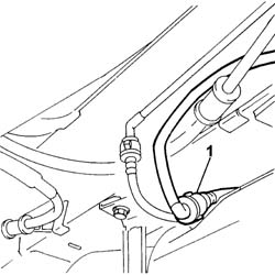 Rear fuel delivery line - r r