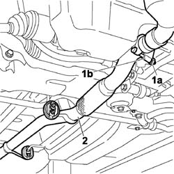 Exhaust pipe assembly - r + r