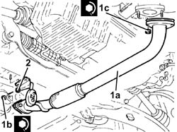 Exhaust pipe assembly - r + r