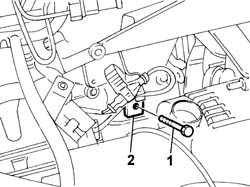 Engine oil pressure warning light switch - r + r