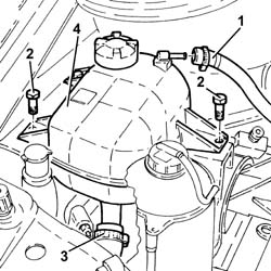 Engine cooling tank - r + r