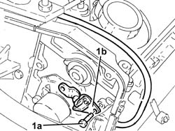 Water pump - r + r with drive belt removed