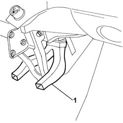 Gear engagement cable - r r
