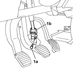 Steering control shaft SUPPORT - R.R.