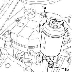 Power steering pump r r