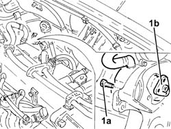 Power steering pump r r