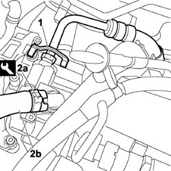 Power steering pump r r