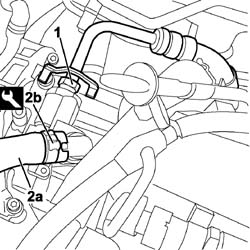 Power steering pump r r