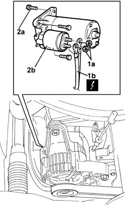 Starter motor - r+r