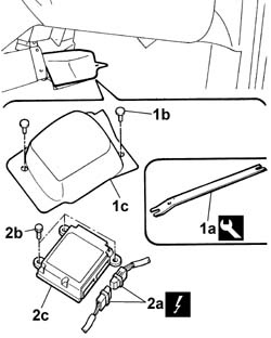 Air bag ecu - r+r