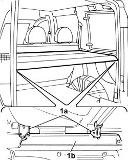 Parcel rack