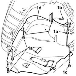 Under-engine guard - r r