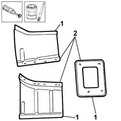 Front side panel (level 1)