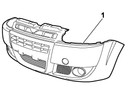 R.R. FRONT BUMPER