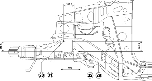 DIAGRAM FOR CHECKING UNDERBODY