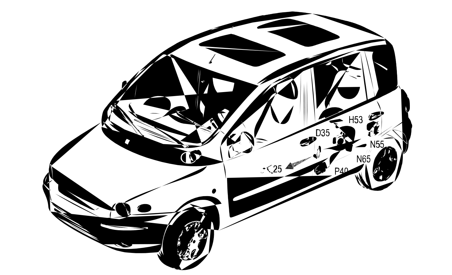 REAR LEFT DOOR