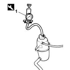 Cooling system - tightness test