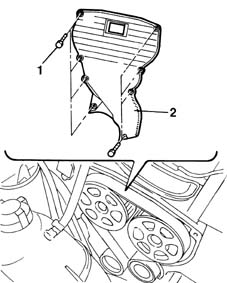 Timing system protective cover(s) - r + r