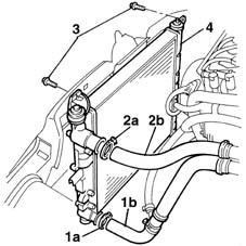 Engine cooling radiator - r + r