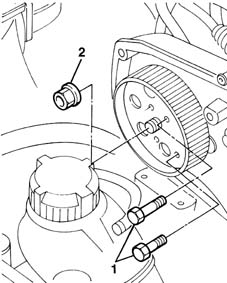 Pressure pump pulley - r r