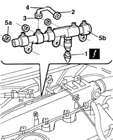 Fuel delivery manifold - r r