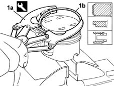 Piston, pin set - replace