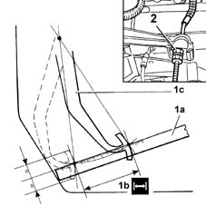 Clutch pedal - adjust travel