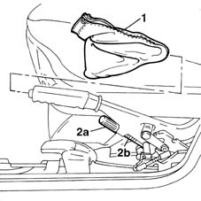 Handbrake/linkage protection - r+r